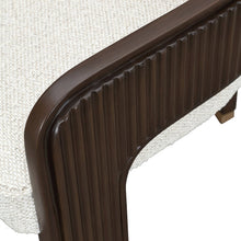West Kensington Dining Arm Chair - Buff/Medium Espresso
