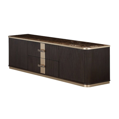 West Kensington Media Cabinet - Medium Espresso
