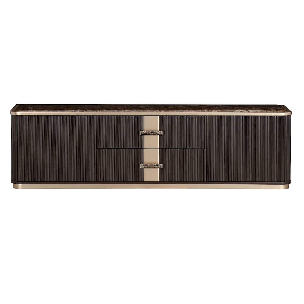 West Kensington Media Cabinet - Medium Espresso