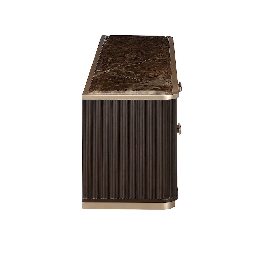 West Kensington Media Cabinet - Medium Espresso