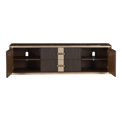 West Kensington Media Cabinet - Medium Espresso