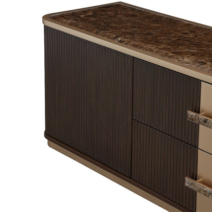 West Kensington Media Cabinet - Medium Espresso