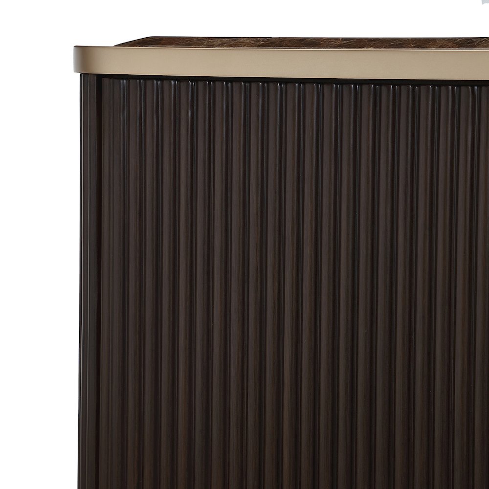 West Kensington Media Cabinet - Medium Espresso