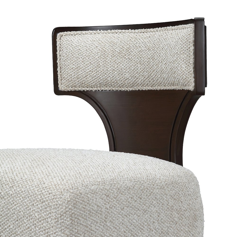 West Kensington Vanity Chair - Buff/Medium Espresso