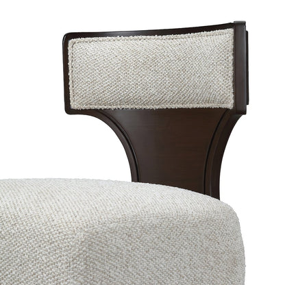 West Kensington Vanity Chair - Buff/Medium Espresso