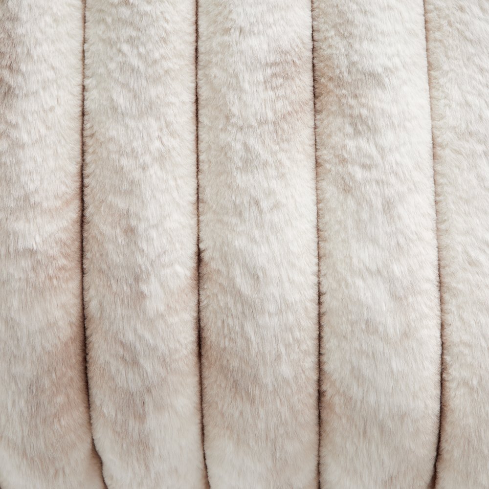 Sable 20" Square Throw Pillow - Almond