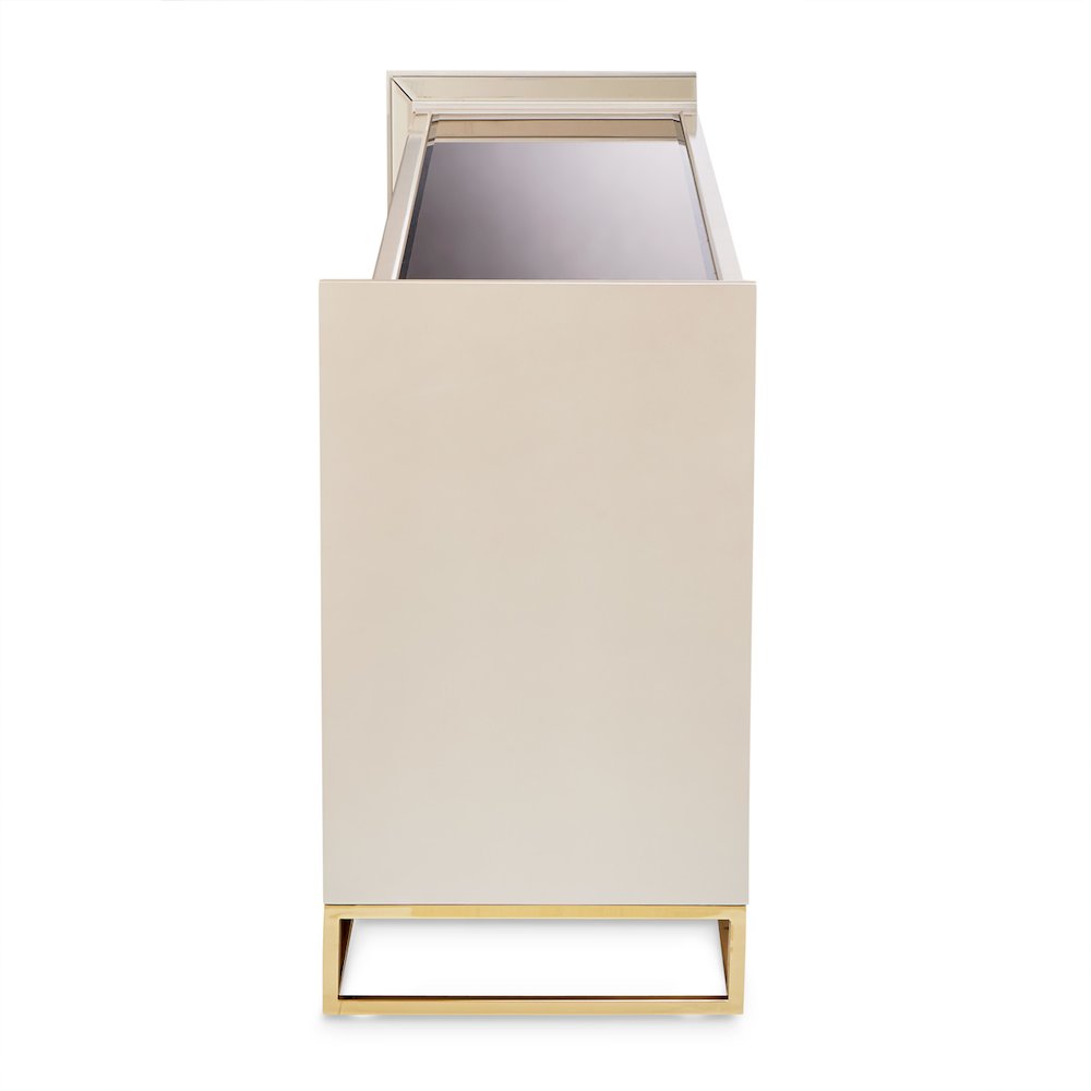 Carmela Console Table - Shimmer Ivory