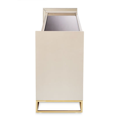 Carmela Console Table - Shimmer Ivory