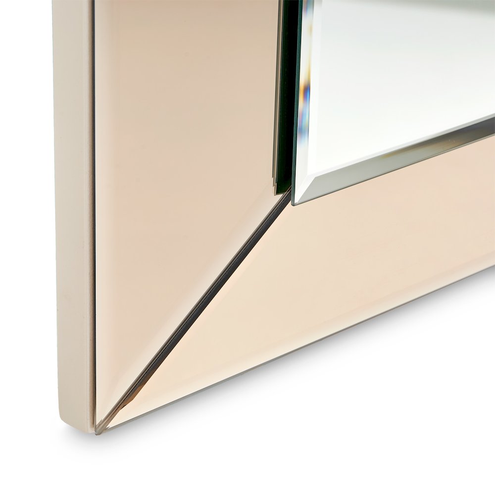 Carmela Wall Mirror - Shimmer Ivory