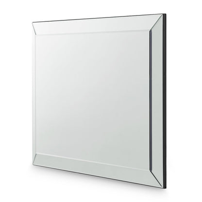 Carmela Wall Mirror - Glossy Charcoal Sand