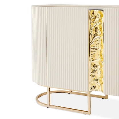 Lisbon Console Table - Silken Matte Cream
