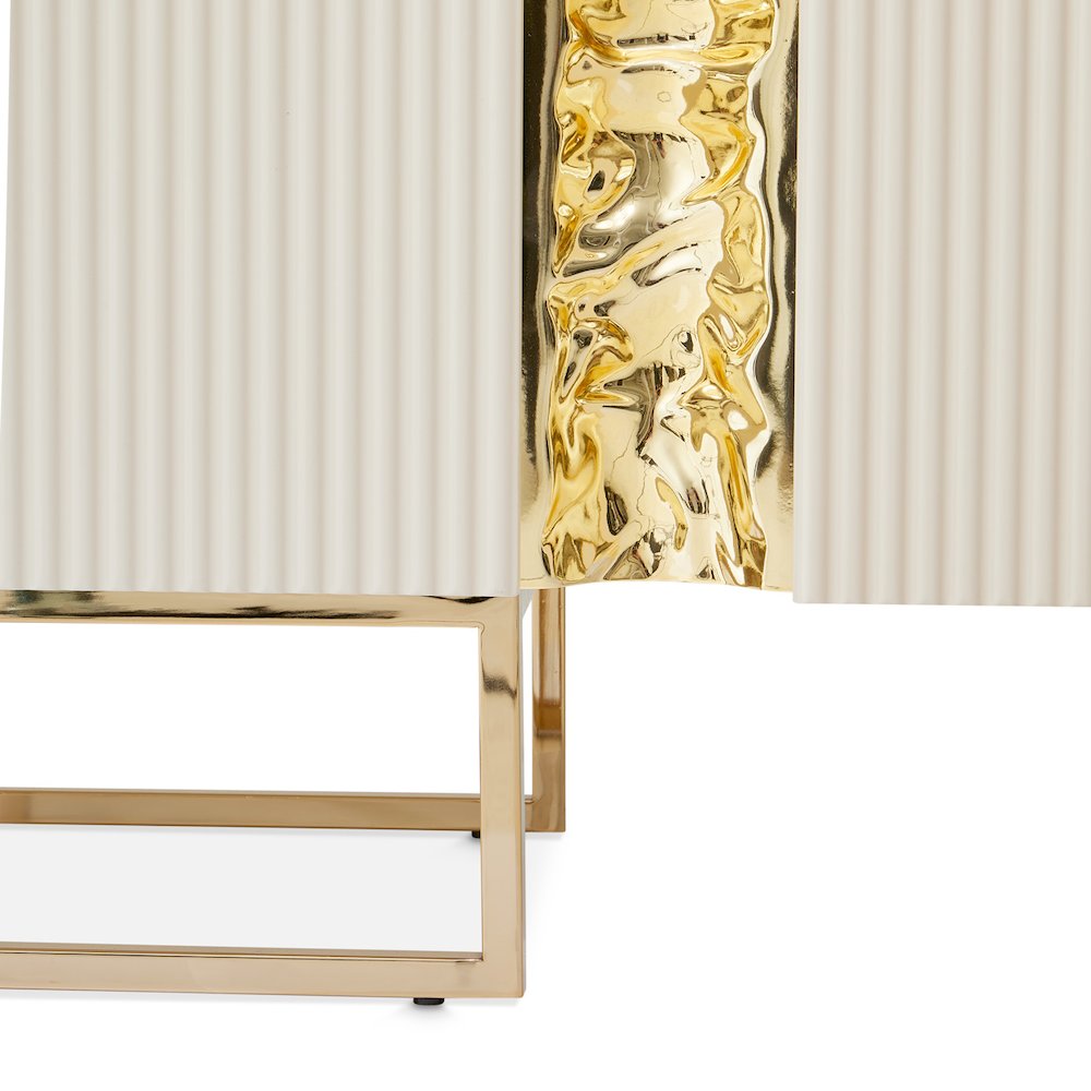 Lisbon Console Table - Silken Matte Cream