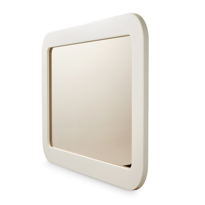 Lisbon Wall Mirror - Silken Matte Cream