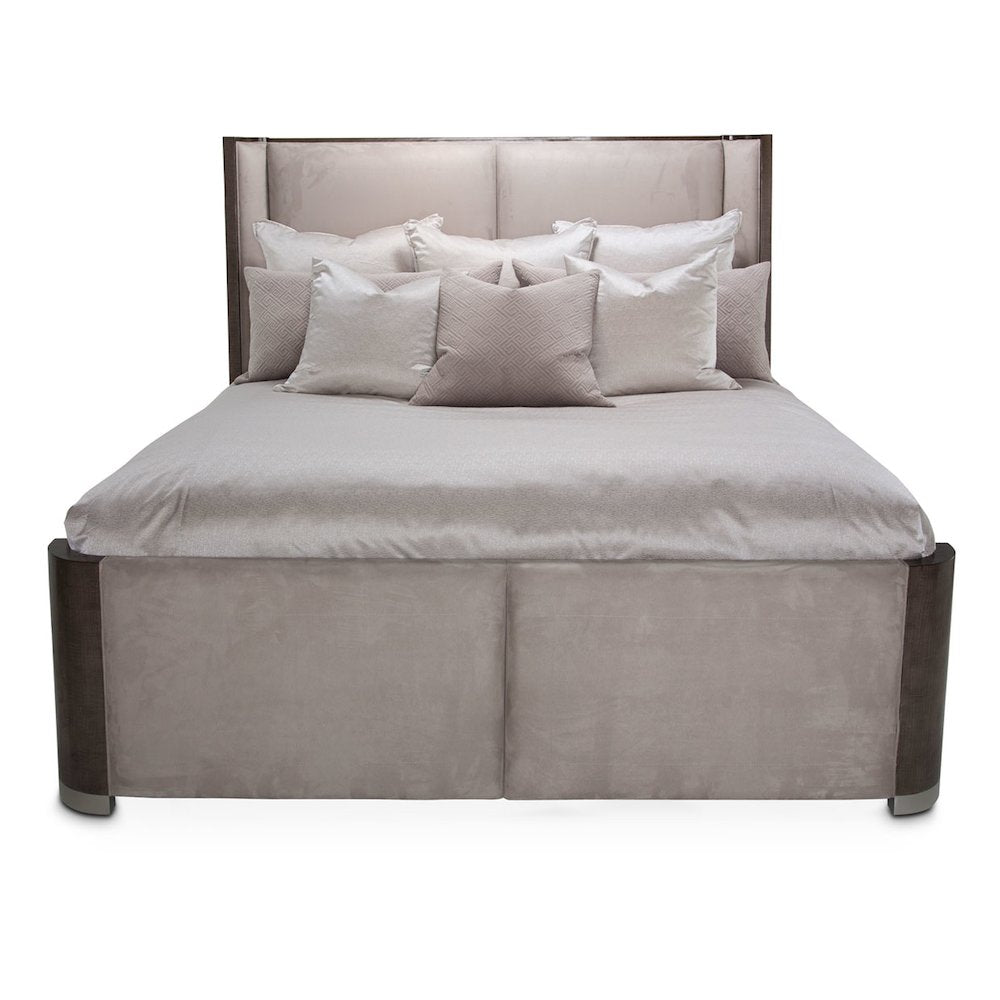 Roxbury Park Eastern King Dual-Panel Bed - Slate