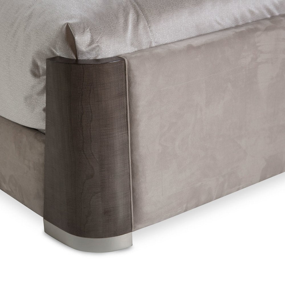Roxbury Park Eastern King Dual-Panel Bed - Slate