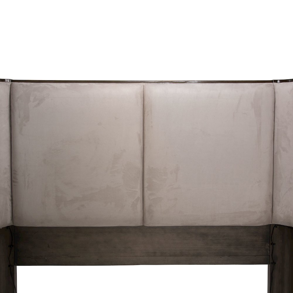 Roxbury Park Eastern King Dual-Panel Bed - Slate