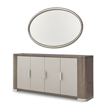Roxbury Park Sideboard & Mirror - Slate