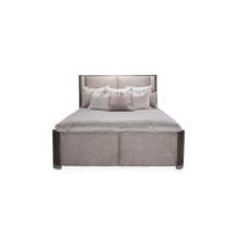 Roxbury Park Eastern King Dual-Panel Bed - Slate