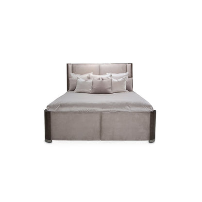 Roxbury Park Eastern King Dual-Panel Bed - Slate