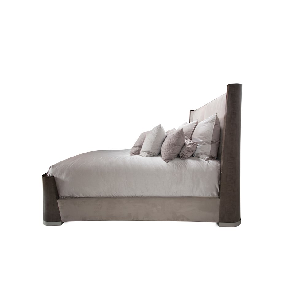 Roxbury Park Eastern King Dual-Panel Bed - Slate