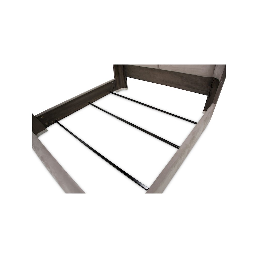 Roxbury Park Eastern King Dual-Panel Bed - Slate