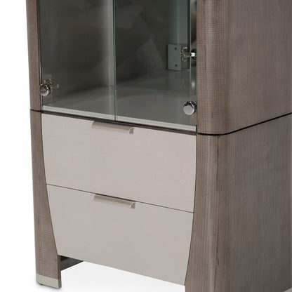 Roxbury Park Display Cabinet - Slate
