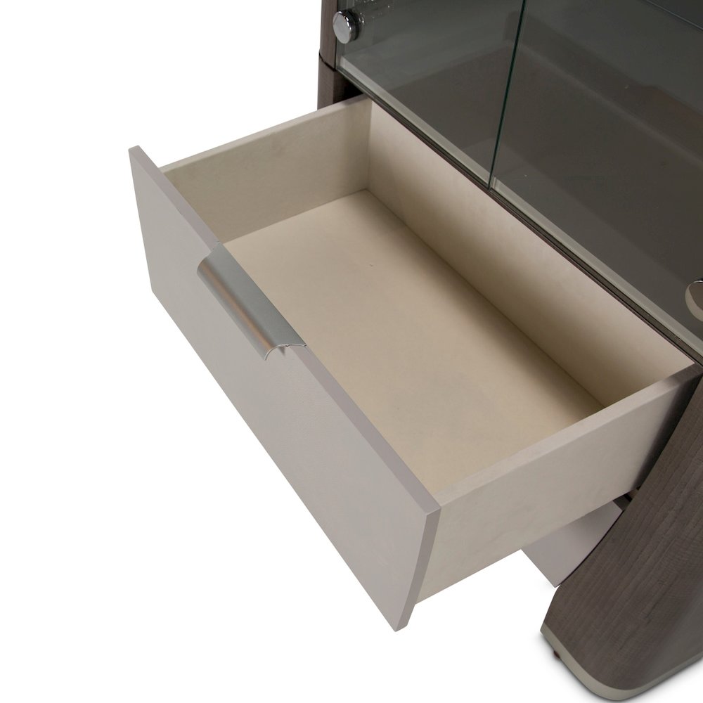 Roxbury Park Display Cabinet - Slate