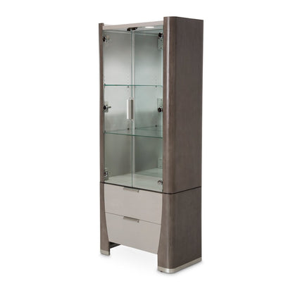 Roxbury Park Display Cabinet - Slate