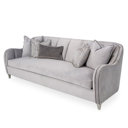 Roxbury Park Velvet Sofa - Steel/Slate