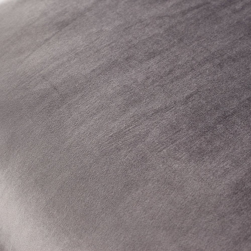 Roxbury Park Velvet Chaise - Gray Pearl/Stainless Steel