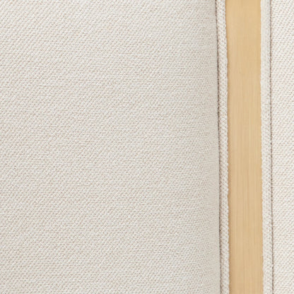 Camellia Field King Upholstered Bed - Caramel