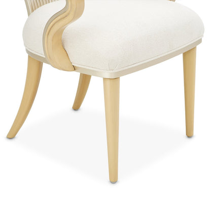 Camellia Field Dining Arm Chair, Set of 2 - Caramel