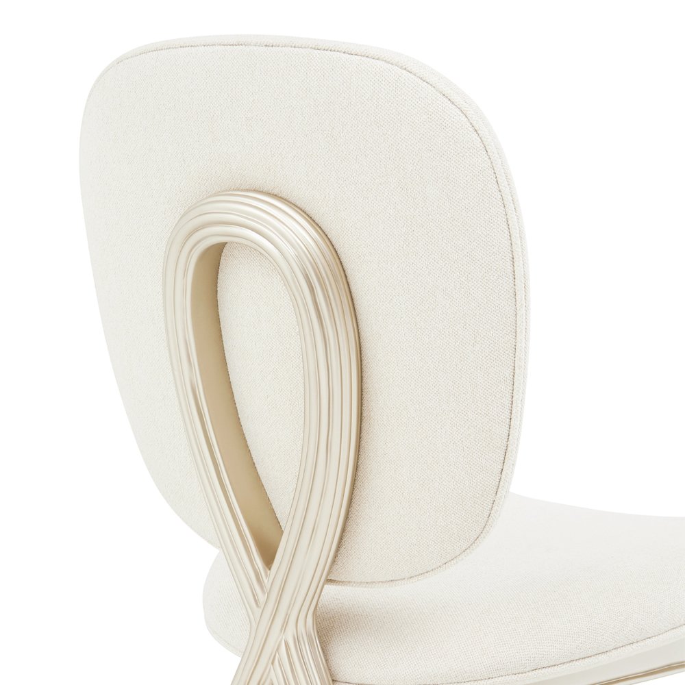 Camellia Field Vanity Chair - Caramel