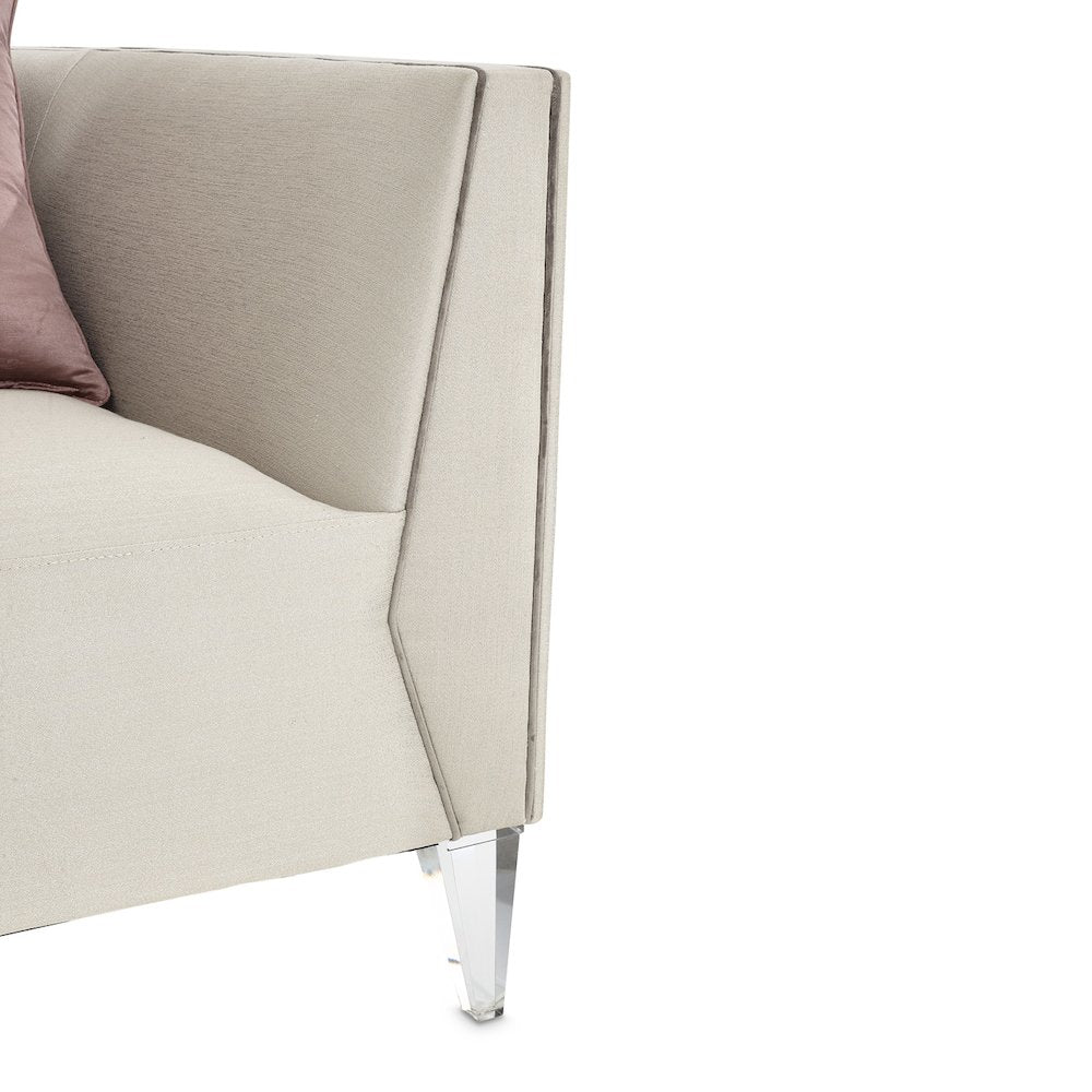 Linea Matching Chair - Metallic/SilverMist