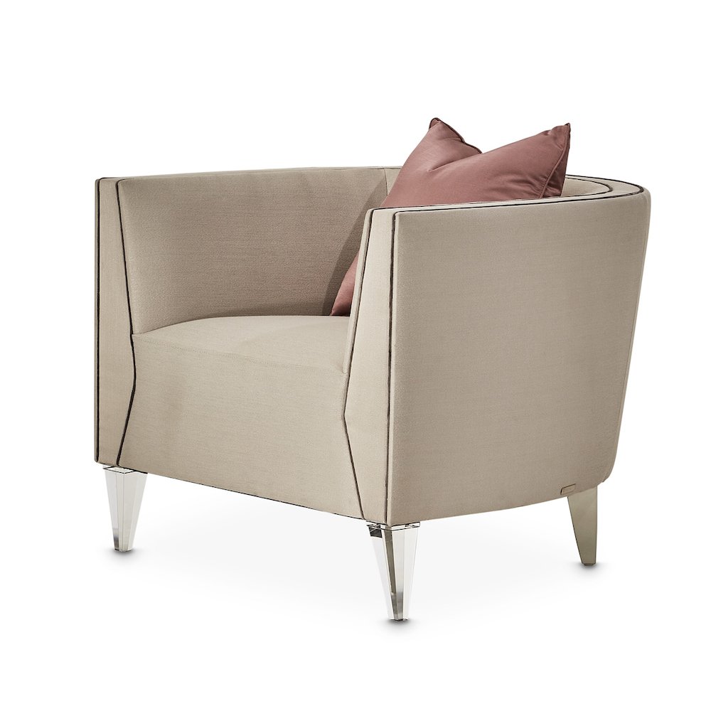 Linea Matching Chair - Metallic/SilverMist