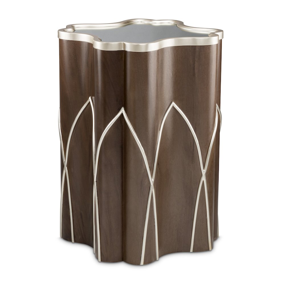 Villa Cherie Chairside Table - Hazelnut