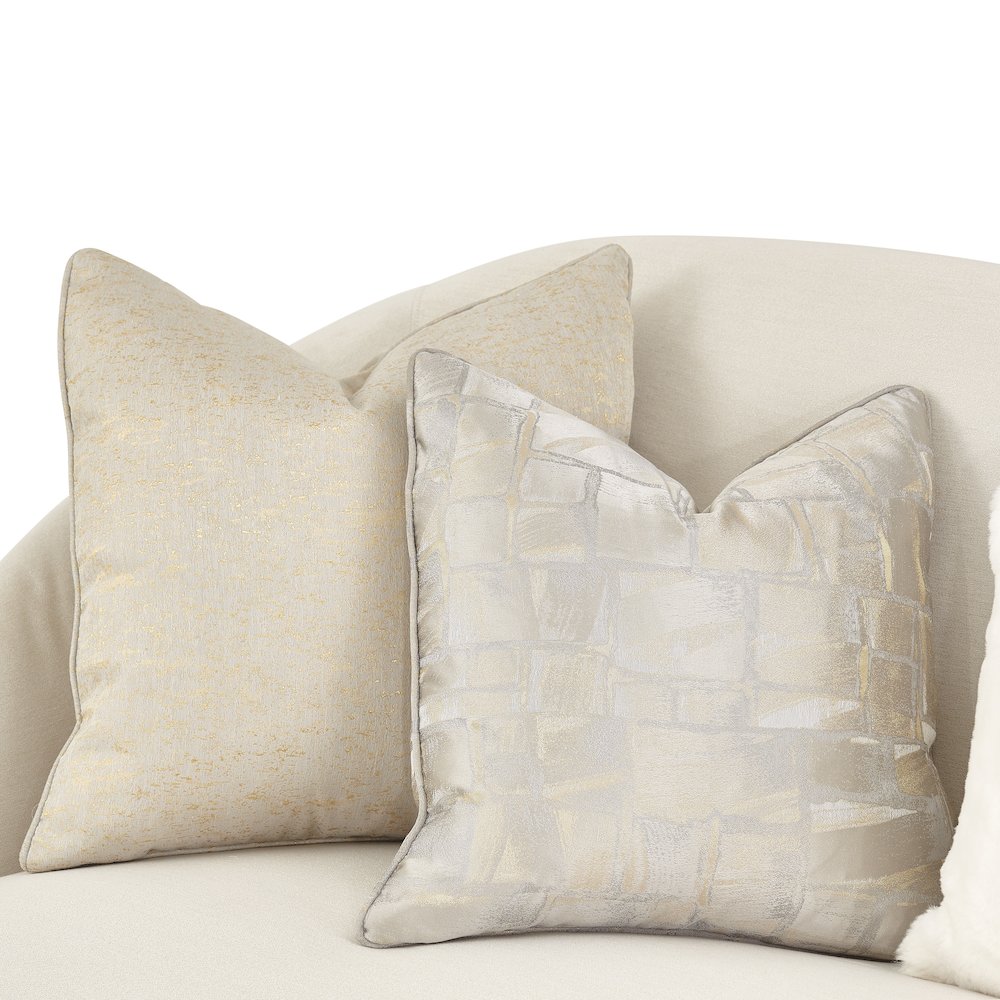 La Rachelle Sofa - Icicle/Champagne