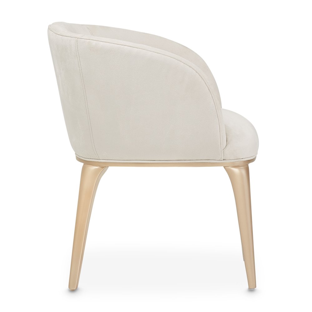 Malibu Crest Vanity Chair - Chardonnay