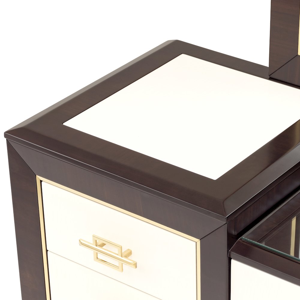 Belmont Place Vanity Desk - Espresso