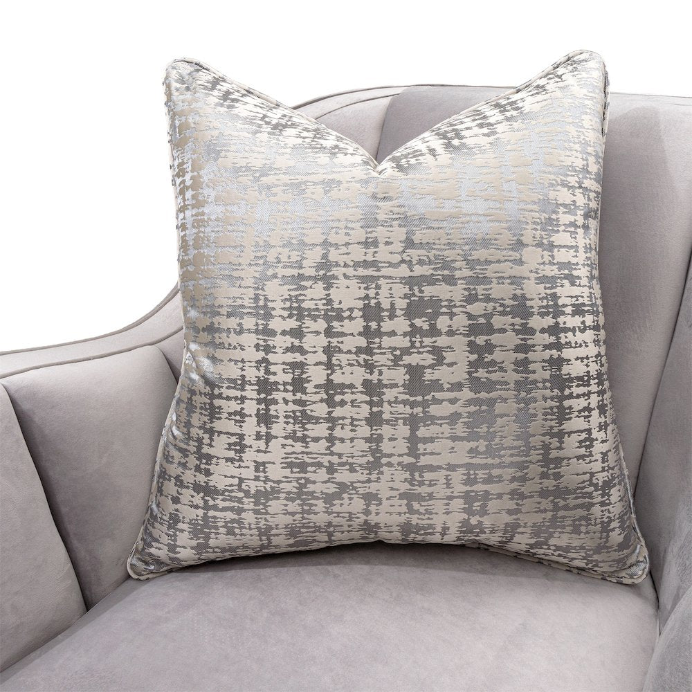 Roxbury Park Velvet Matching Chair - Steel/Slate