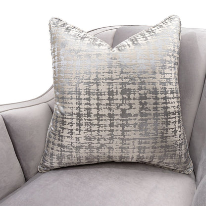 Roxbury Park Velvet Matching Chair - Steel/Slate