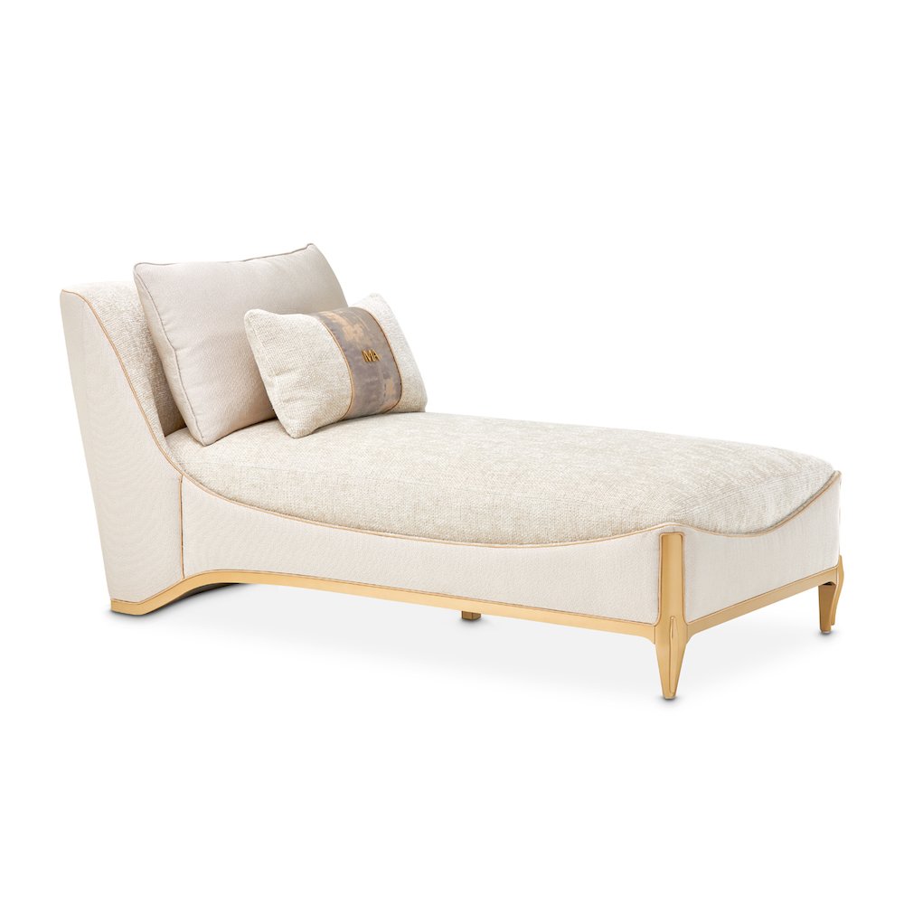 La Terrazza Chaise - Cappuccino/Light Champagne