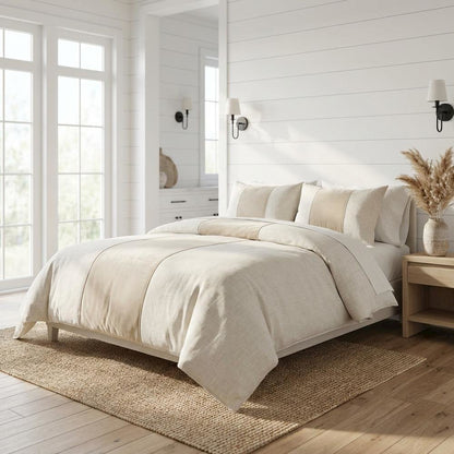 Baldwin 3-Piece Queen Comforter Set - Cream