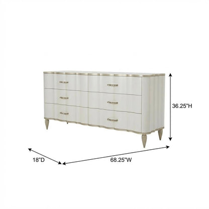 London Place Dresser - Creamy Pearl