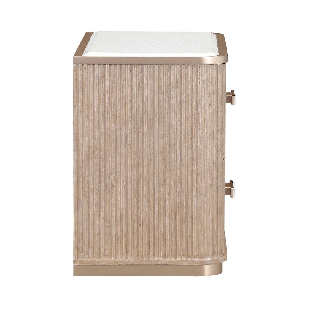 West Kensington 2-Drawer Nightstand - Sea Salt Caramel