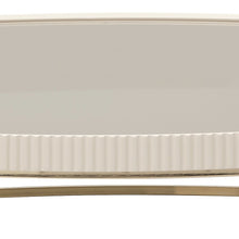 Lisbon Cocktail Table - Silken Matte Cream
