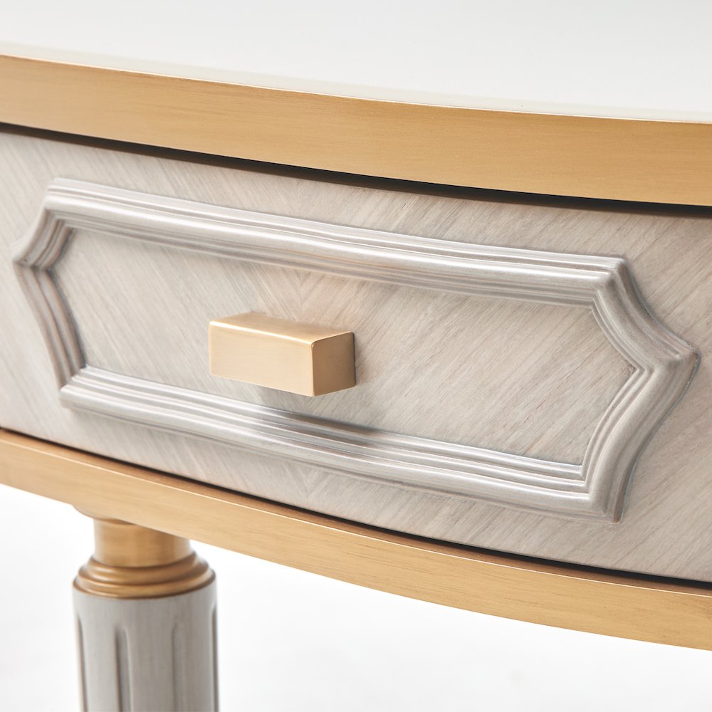 St. Charles Console Table - Dove Gray