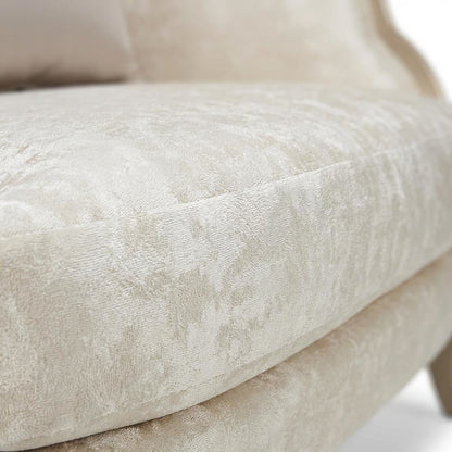 Malibu Crest Accent Chair - Cloud White/Chardonnay