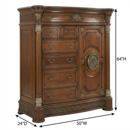 Villa Valencia Gentleman's Chest - Classic Chestnut