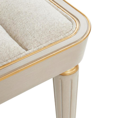 St. Charles Bench - Dove Gray